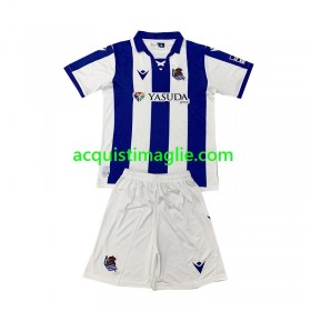 Divisa di Calcio Real Sociedad Bambino Prima 2024/2025